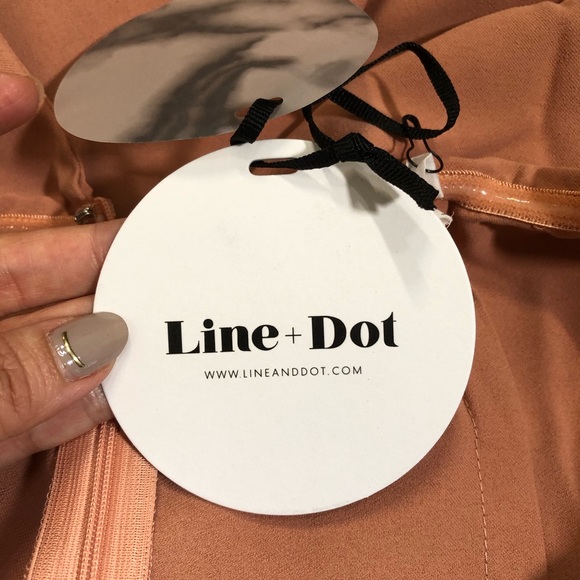 NWT Line & Dot Lopez Off Shoulder Mini Dress - Picture 7 of 11